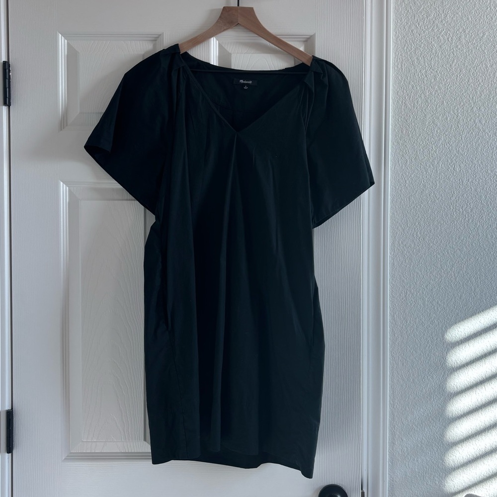 Madewell V-Neck mini shirt dress